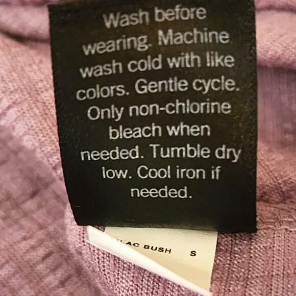 NWT Simply Vera S Lilac Modern Tee Short Sleeve Top - Picture 8 of 12